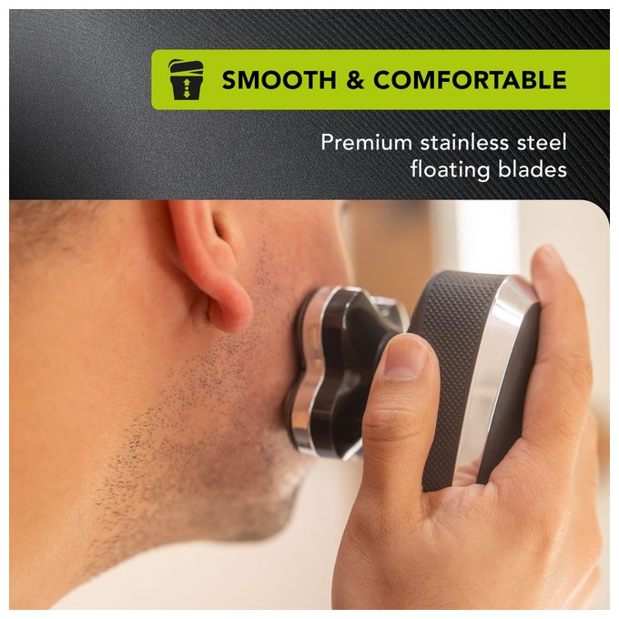Nass & Trocken Rasierer Lithium 90 min 3032089 Head Shaver 