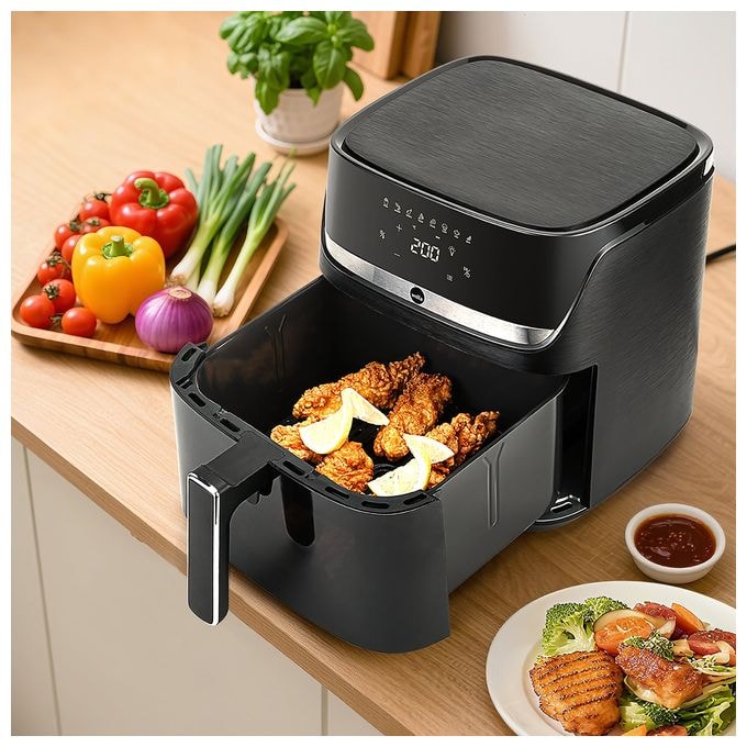 Heißluftfritteuse 8 l 2000 W  AF3B-80P Crispier (Schwarz) 