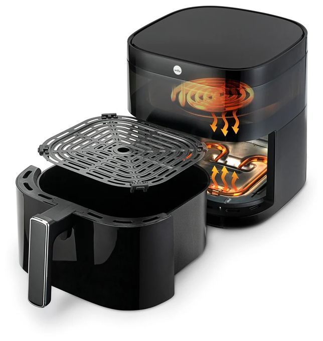 Heißluftfritteuse 6 l 2200 W  AFD-60B Dualfry (Schwarz) 