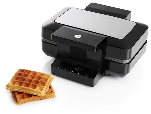 Waffeleisen quadratisch für 2 Waffel(n) 1000 W BW-1000B 