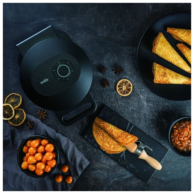 Waffeleisen rund für 1 Waffel(n) 1000 W CC2B-1000 Saga 