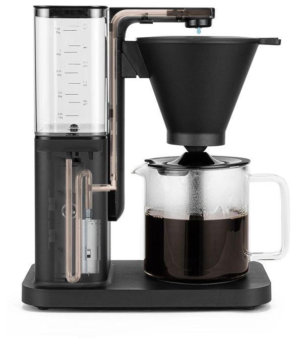 10 Tassen Filterkaffeemaschine 1,2 l (Schwarz, Transparent) CM10B-A125 