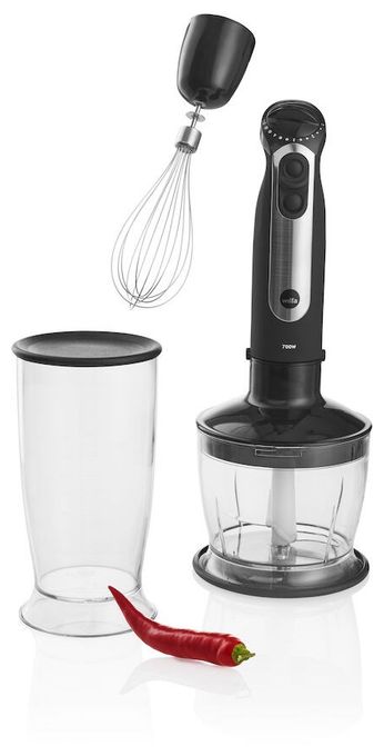 Stabmixer 700 W  Essential Set (Schwarz, Silber) 