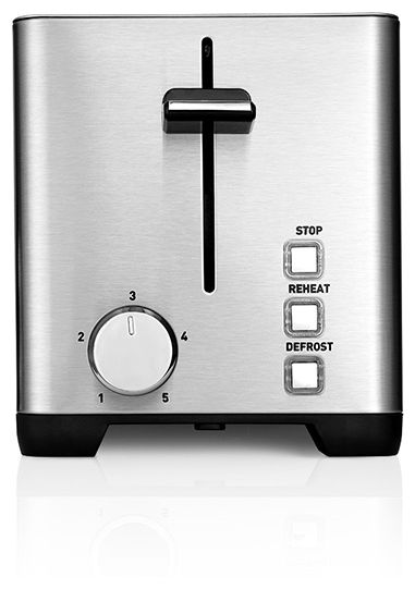 Toaster 1400 W 4 Scheibe(n) 5 Stufen  TOL-1400S (Silber) 