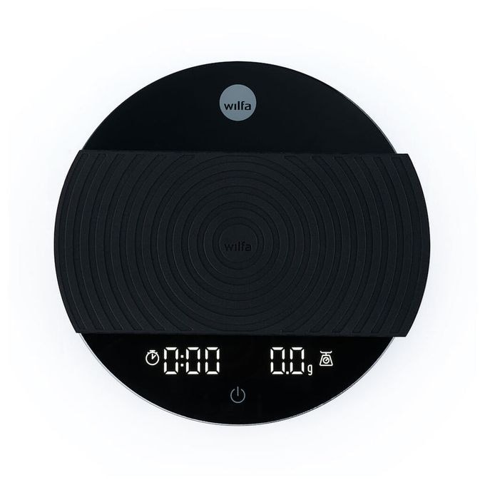 Elektronische Küchenwaage bis 2 kg Genauigkeit 0,1 g  Uni (Schwarz) 