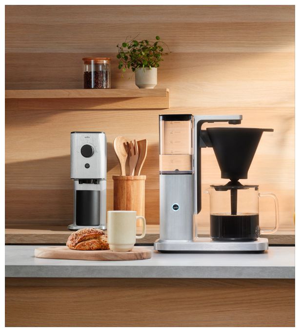 Kaffeemühle für 125 g 120 W  Zense Alux (Silber) 