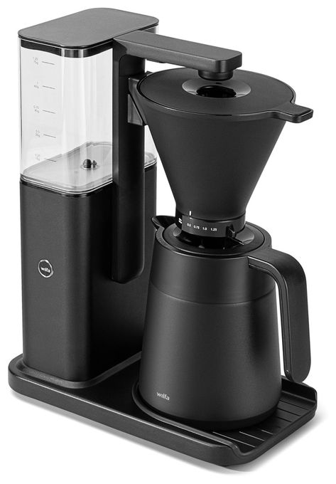 Filterkaffeemaschine 1,2 l  Zense Alux Thermo (Schwarz/Transparent) 
