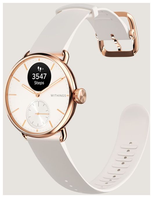 Hybrid 38 mm Smartwatch Rund 282 ppi  ScanWatch 2 (Roségold) 