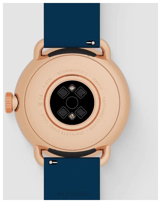 Hybrid 38 mm Smartwatch Rund 282 ppi  ScanWatch 2 (Roségold) 