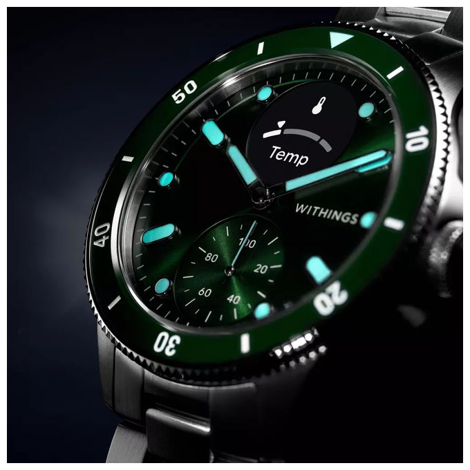 Hybrid 42 mm Smartwatch Rund 282 ppi  ScanWatch Nova (Edelstahl) 