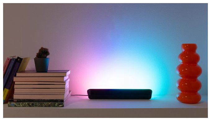 LED Intelligente Tischleuchte 318 mm Multi Gradient Lightbars 