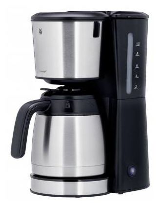10 Tassen Thermo Filterkaffeemaschine 1,3 l  Bueno Pro Thermo (Schwarz, Silber) 