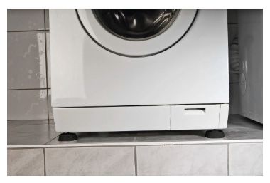  220759 Vibrationsdämpfer 4 Stück (Schwarz) 
