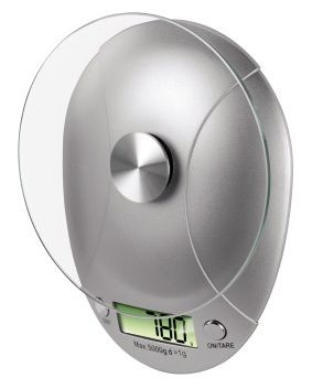 Elektronische Küchenwaage bis 5 kg  106993 Milla (Silber) 