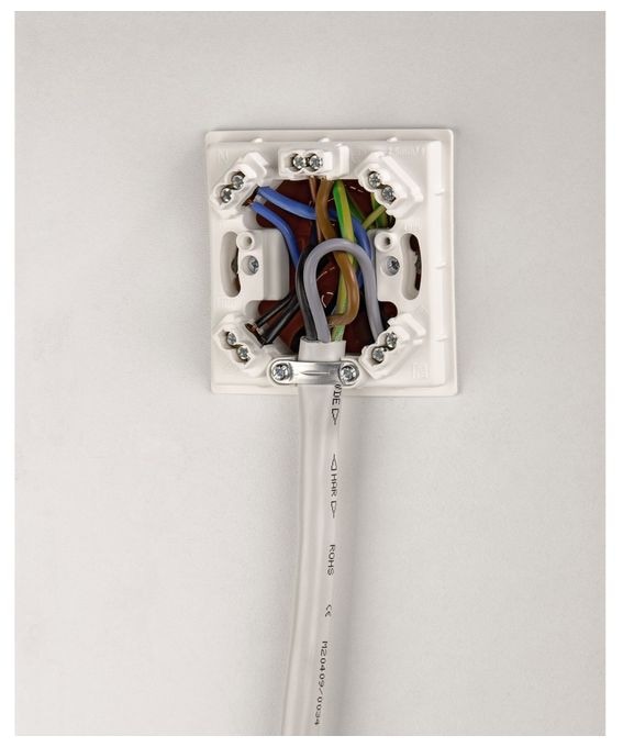 110827 Elektroherd-Zuleitung, 2,5 m, H05VV-F 5 x 2,5 mm² 