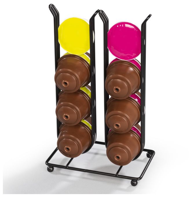  111266 Kaffee-Kapselständer für Dolce Gusto (Schwarz) 