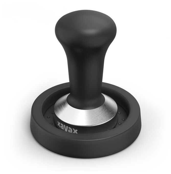 Stampfer  111276 Kaffee-Tamper 51mm (Schwarz, Edelstahl) 
