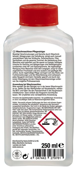 111723 Waschmaschinen-Pflegereiniger mit Frischeduft 