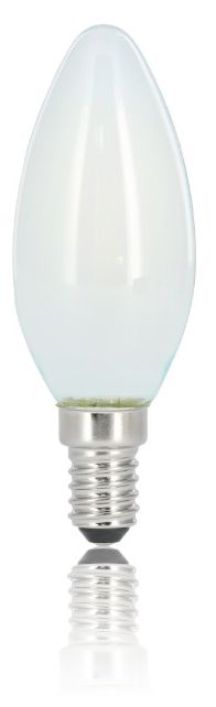LED Lampe Kerze E14 EEK: E 470 lm Warmweiß (2700K) entspricht 40 W Dimmbar 112826 