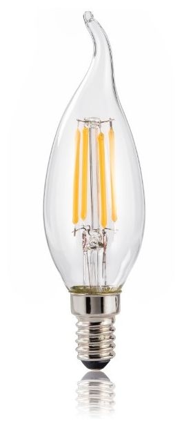 LED Lampe Kerze E14 EEK: E 470 lm Warmweiß (2700K) entspricht 40 W 112842 