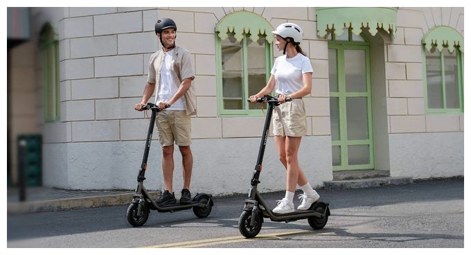 300 W E-Scooter 10 Ah bis 30 km Reichweite 18,1 kg  Electric Scooter 6 Lite (Grau) 