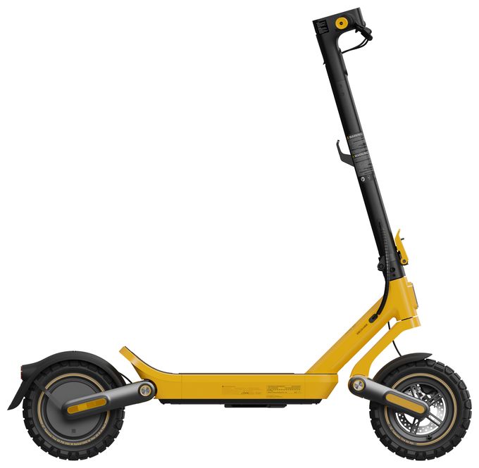 500 W E-Scooter 12,5 Ah 75 km Reichweite 33,7 kg  Electric Scooter 6 Ultra (Gelb, Schwarz) 