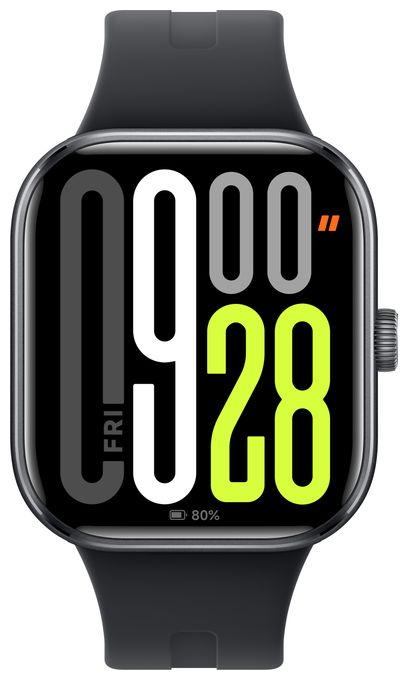 Digital 47.5 mm Smartwatch Rechteckig 324 ppi  Watch 5 (Schwarz) 