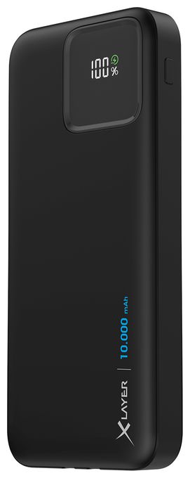 10000 mAh Powerbank Mikro-USB  220139 (Schwarz) 