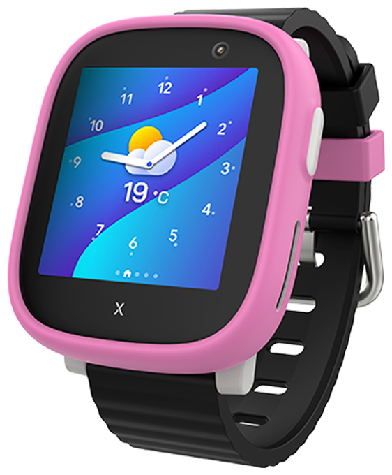 X6Play Digital Smartwatch Rechteckig IP68 72 h 4G (Schwarz) 