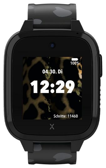 Digital  Smartwatch Rechteckig IP68 4G  XGO3 Gen 2 (Schwarz) 