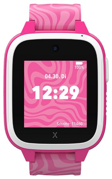 Digital  Smartwatch Rechteckig IP68 4G  XGO3 Gen 2 (Pink) 