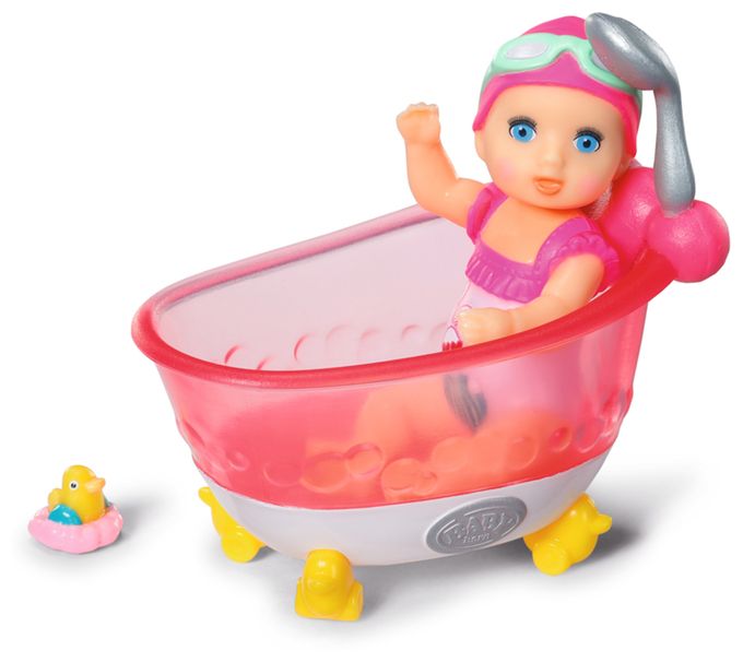 906101 BABY born Minis - Playset Badewanne mit Amy 