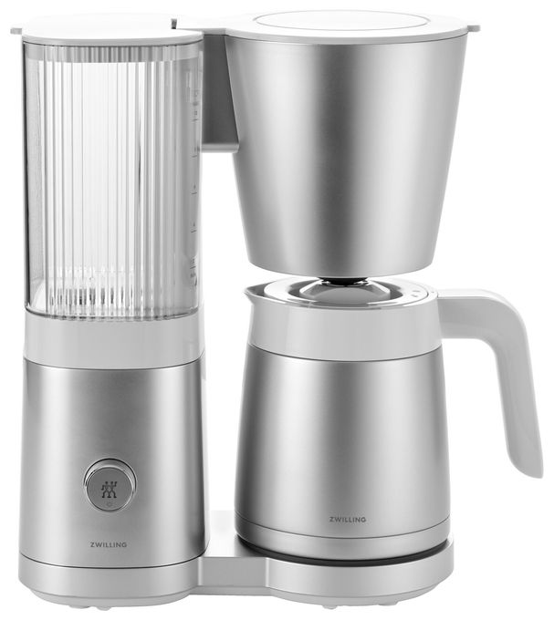 12 Tassen Thermo Filterkaffeemaschine 1,5 l  Enfinigy (Stahl, Weiß) 