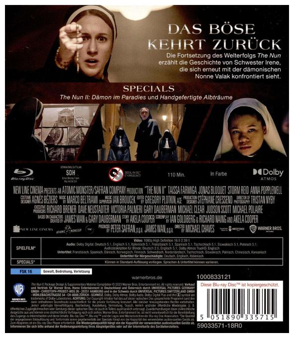 The Nun II (Blu-Ray) 