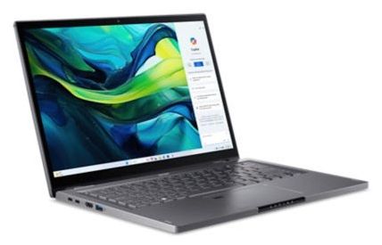 WUXGA Notebook 35,6 cm (14 Zoll) 1920 x 1200 Pixel 1 TB SSD Windows 11 Home Intel Core Ultra 7 max. 4,8 GHz  Aspire Spin ASP14-52MTN (Grau) 