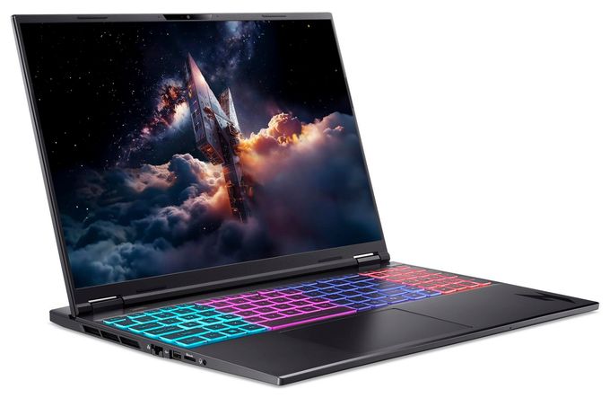WQXGA Notebook 40,6 cm (16 Zoll) 2560 x 1600 Pixel 1 TB SSD Windows 11 Home AMD Ryzen 9 max. 5 GHz  Nitro 16S AI AN16S-61-R4NP (Schwarz) 
