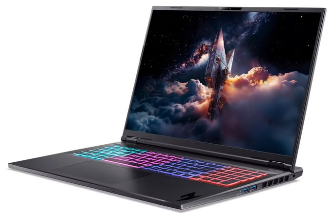 WQXGA Notebook 45,7 cm (18 Zoll) 2560 x 1600 Pixel 1 TB SSD Windows 11 Home AMD Ryzen 9 max. 5 GHz  Nitro 18 AI AN18-61-R8HK (Schwarz) 