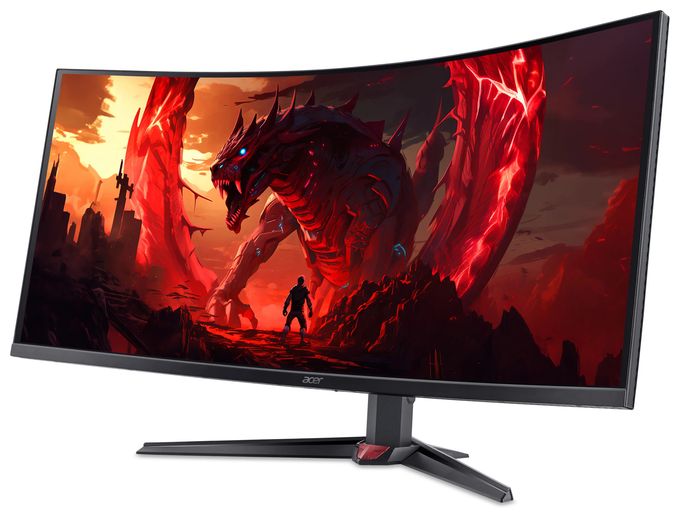 WUHD Monitor 100,8 cm (39.7 Zoll) 21:9 0,5 ms 350 cd/m²  Nitro XZ403CKRbmiiphuzx (Schwarz) 