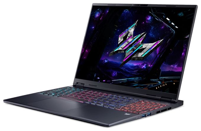 WQXGA Notebook 40,6 cm (16 Zoll) 2560 x 1600 Pixel 1 TB SSD Windows 11 Home Intel Core Ultra 9 max. 5,4 GHz  Predator Helios Neo 16S AI PHN16S-71-97FL (Schwarz) 