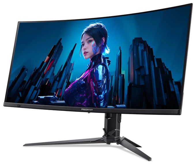 Quad HD Monitor 86,4 cm (34 Zoll) 21:9 0,1 ms 250 cd/m²  Predator X34X5 (Schwarz) 