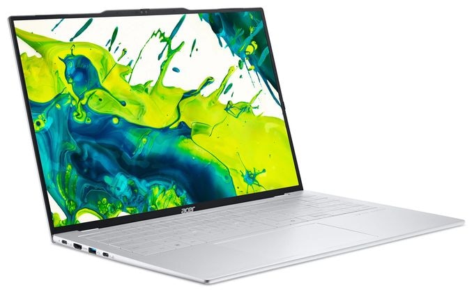 WUXGA Notebook 40,6 cm (16 Zoll) 32 GB RAM 1 TB SSD Windows 11 Home AMD Ryzen 5  Swift Air SFA16-61M-R1FY (Silber) 