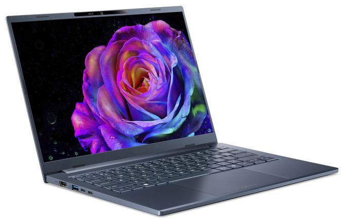 WUXGA Notebook 35,6 cm (14 Zoll) 1920 x 1200 Pixel 1 TB SSD Windows 11 Home Intel Core Ultra 7 max. 4,8 GHz  Swift Go AI SFG14-75-73GE (Blau) 