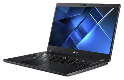 Full HD Notebook 39,6 cm (15.6 Zoll) 1920 x 1080 Pixel 256 GB SSD Windows 10 Pro Intel® Core™ i3 max. 4,1 GHz  TravelMate P2 TMP215-53-38UP (Schwarz) 