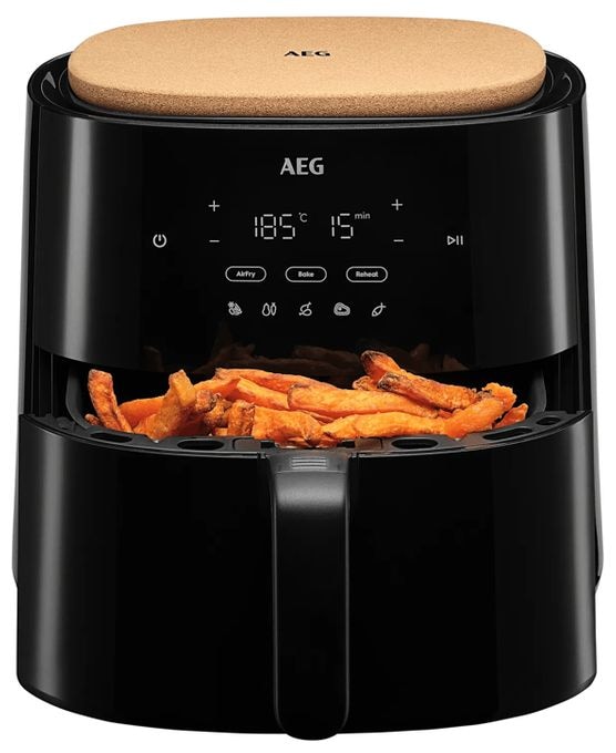 Eigenständig Heißluftfritteuse 5 l 1500 W  AAF5B Design Collection (Schwarz) 