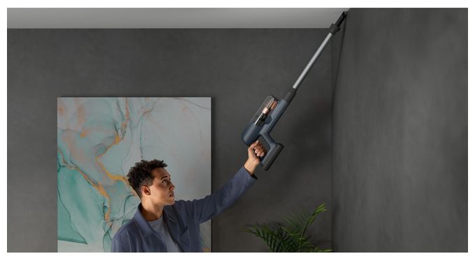 Handstaubsauger Beutellos bis 50 min Laufzeit 14,4 V Hygienefilter  AP71A142XN Ultimate 7000 (Blau) 