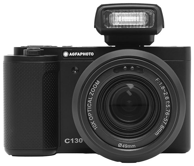 Kompaktkamera 10x Opt. Zoom  Realishot C130 (Schwarz) 