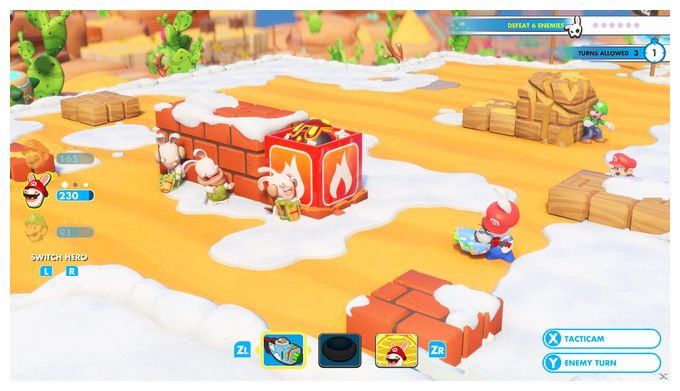 Mario + Rabbids Kingdom Battle (Nintendo Switch) 