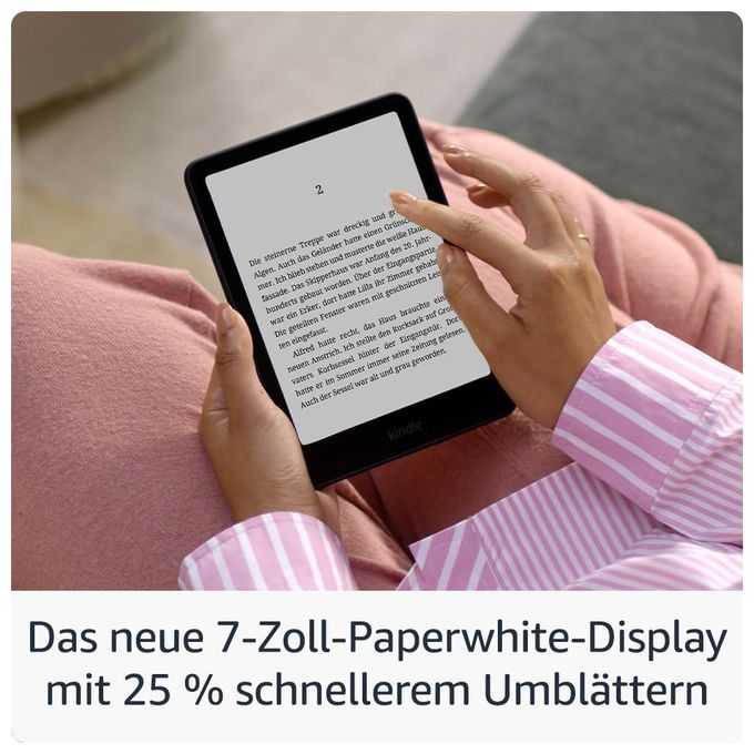 E-Reader 17,8 cm (7 Zoll) 16 GB  Kindle Paperwhite (2024) (Pink) 