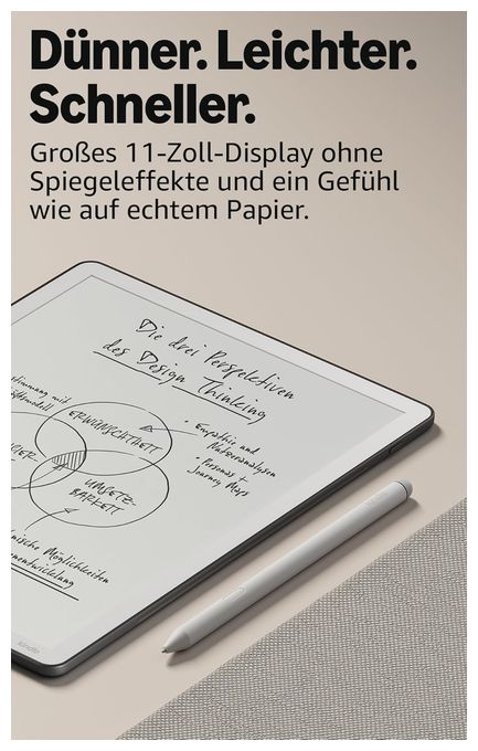 E-Reader 27,9 cm (11 Zoll) 64 GB  Kindle Scribe (Graphit) 
