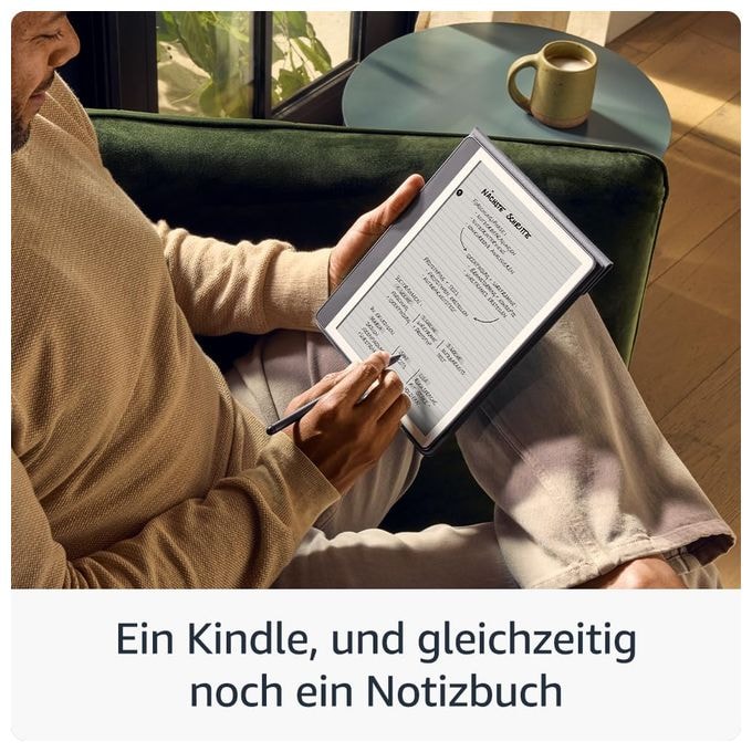 E-Reader 25,9 cm (10.2 Zoll) 16 GB  Kindle Scribe (Anthrazit) 